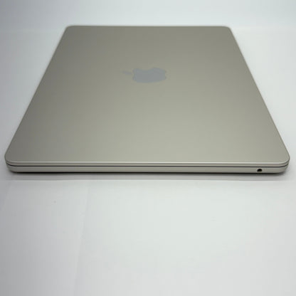 MacBook Air Liquid Retina 13.6インチ (Mid 2022) Apple M2 8コア/8GB/SSD 256GB スターライト MLY13J/A バッテリー最大容量93%【C5294-80】