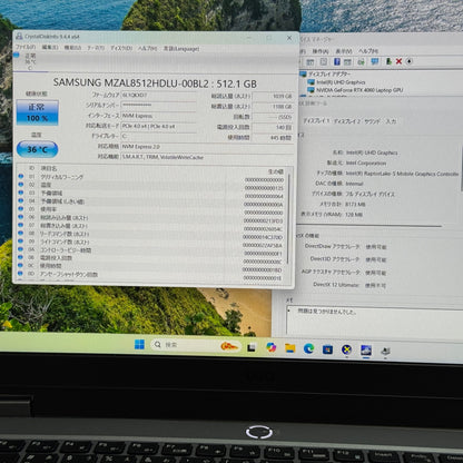 Lenovo LOQ 15IRX9 i7-13650HX RTX4060 16GB SSD512GB Windows11 Home バッテリー最大容量100%【C5789-80】