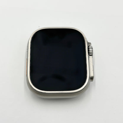 Apple Watch Ultra 第1世代 GPS+Cellularモデル 49mm チタニウム MQFR3J/A スターライト【C8692-C】