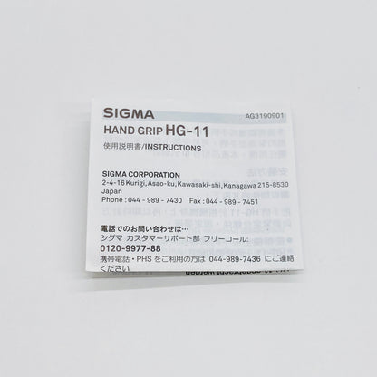 美品 SIGMA HG-11 ハンドグリップ fp fpL 用【C7613-C】