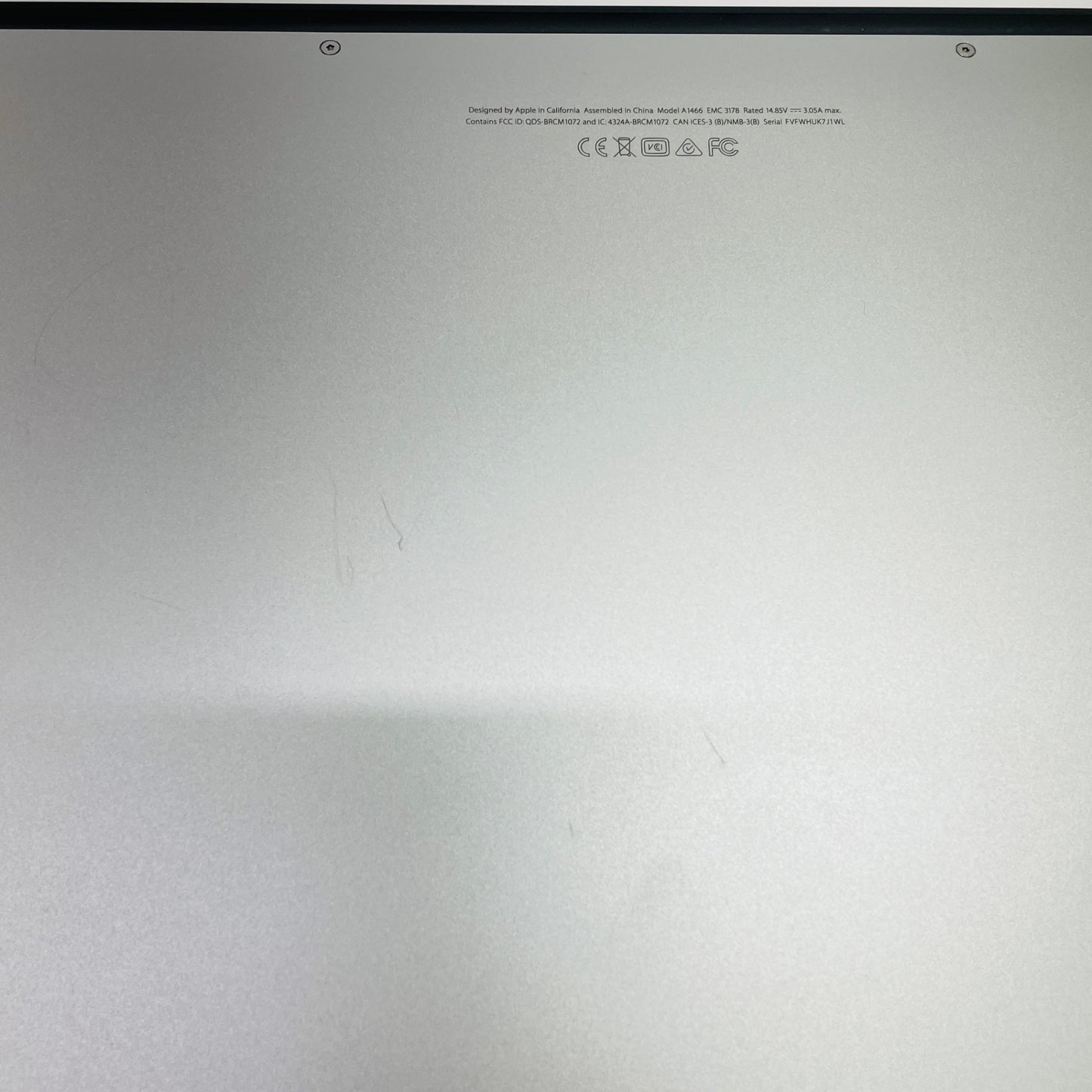 Apple MacBook Air 2017 core i5 8GB 128GB 【C4122-80】