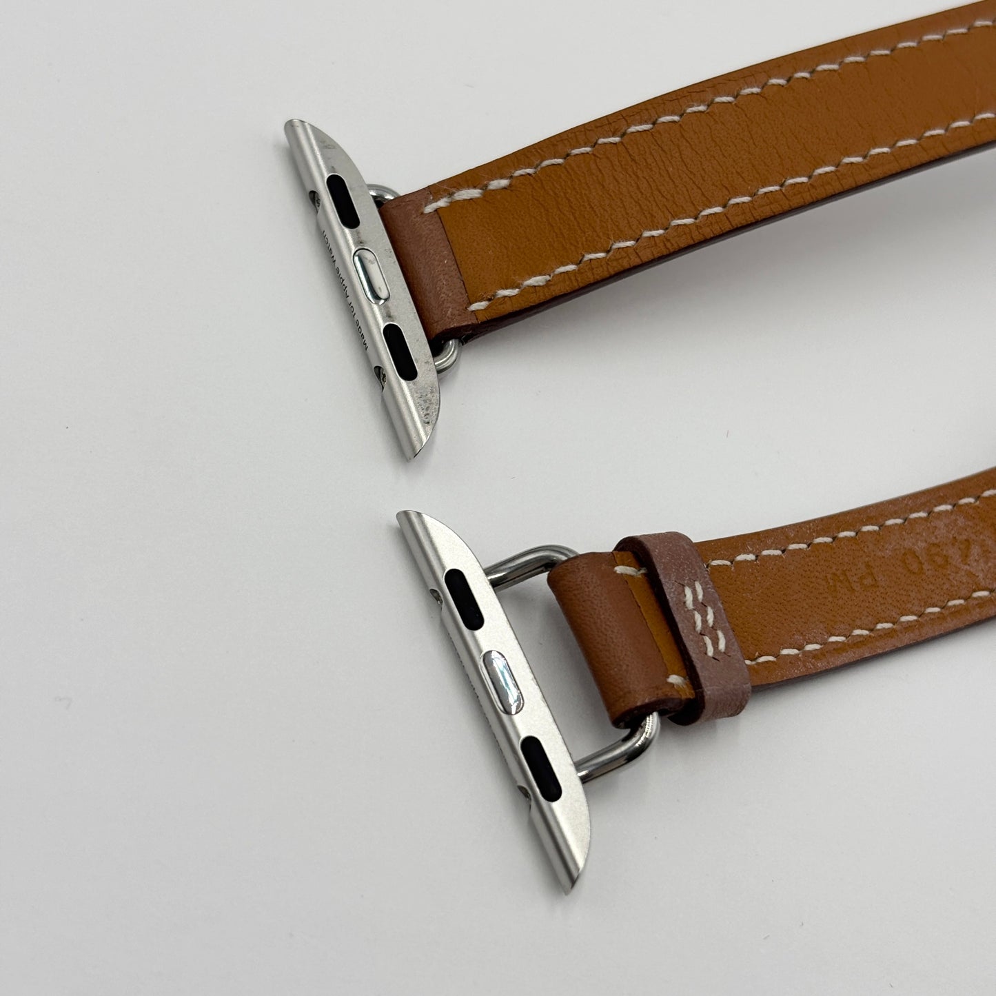 美品 Apple Watch MKLY3J/A A2476 Hermes Series7 41mm ステンレス GPS+Cellular バッテリー最大容量100% バンド2本あり【C5465-60】