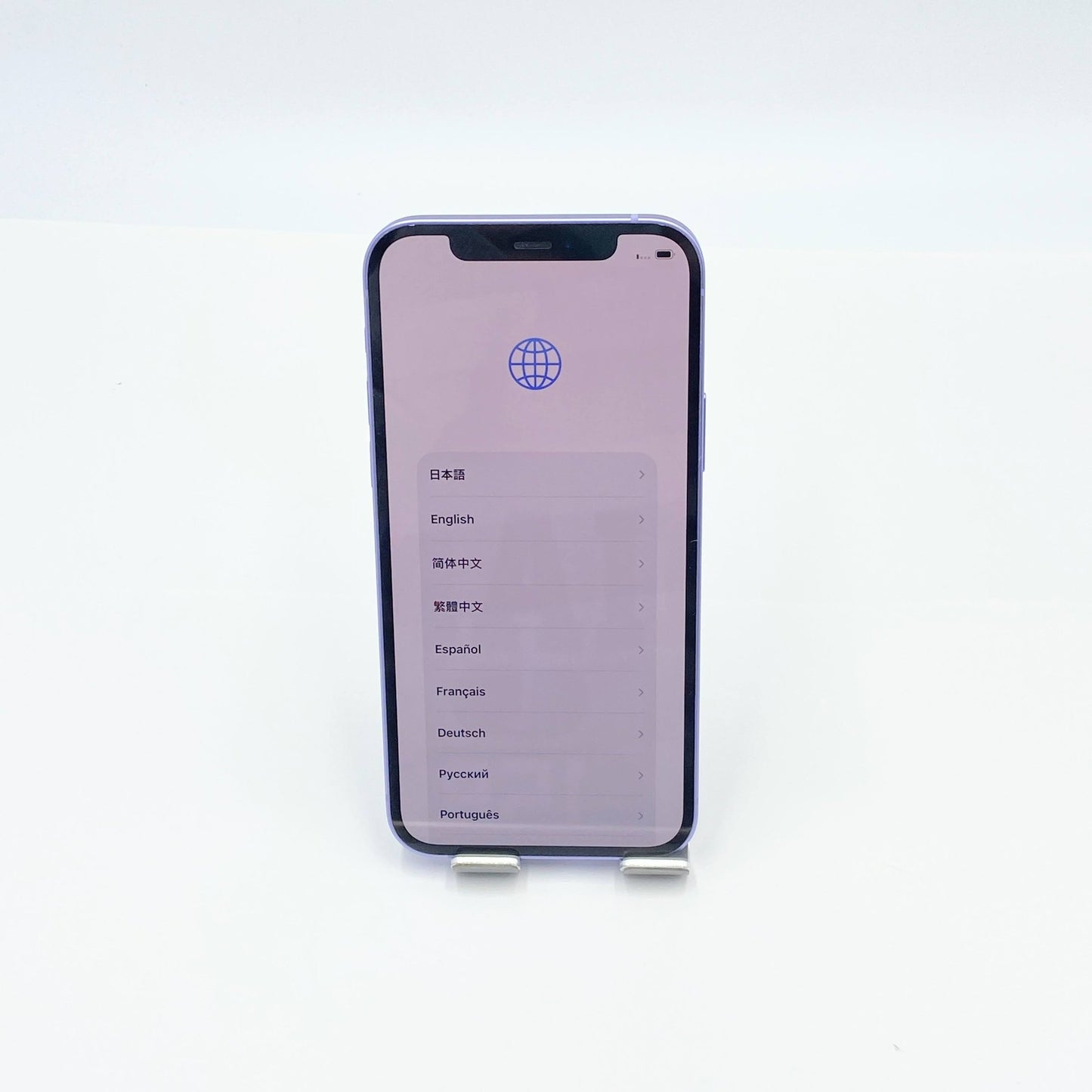 美品 海外版 MGFC3LL/A iPhone12 128GB SIMフリー【C5640-C】バッテリー最大容量97%