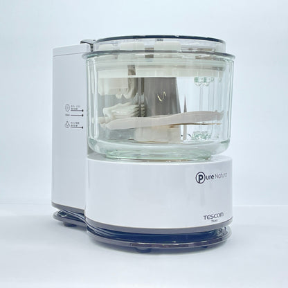 フードプロセッサー TESCOM Pure Natura TK441-W  【C5813-80】