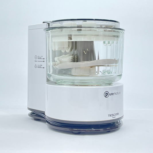 フードプロセッサー TESCOM Pure Natura TK441-W  【C5813-80】