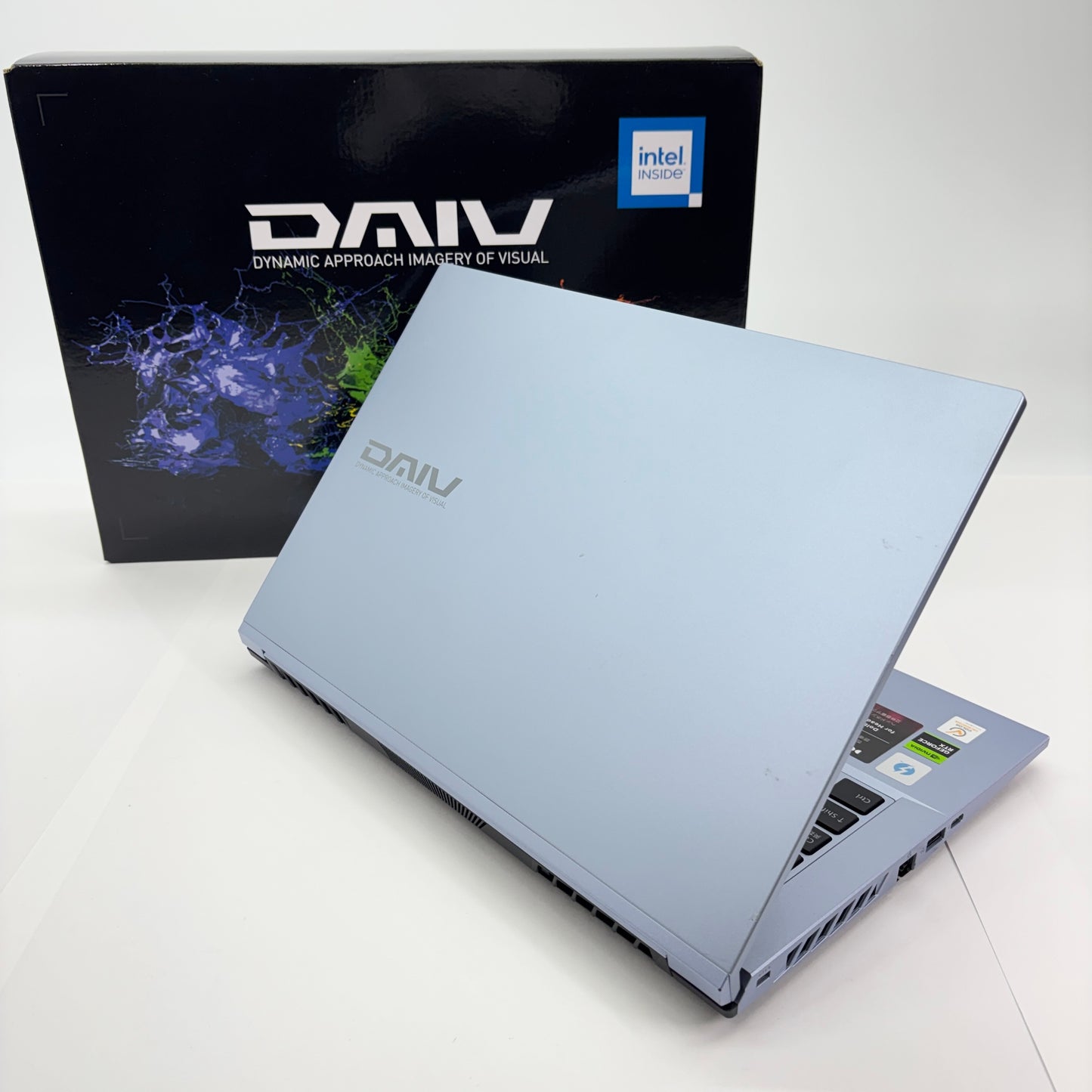 DAIV S4-I7G60CB-B i7 13700H 32GB SSD 1TB Windows11 Home RTX 4060 バッテリー最大容量83%【C5432-80】
