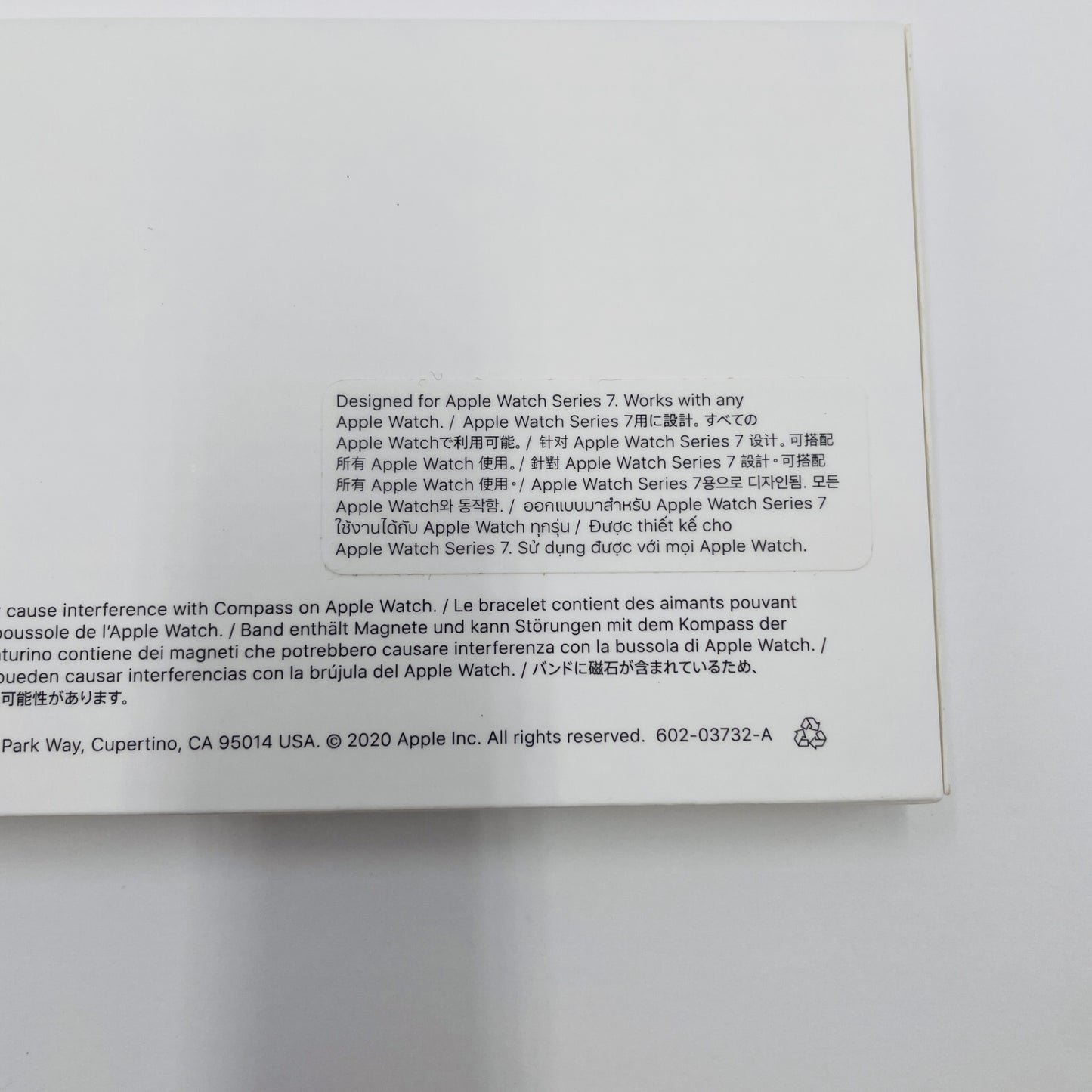 Apple純正 Apple Watch ミラネーゼループ　【C4048-N】