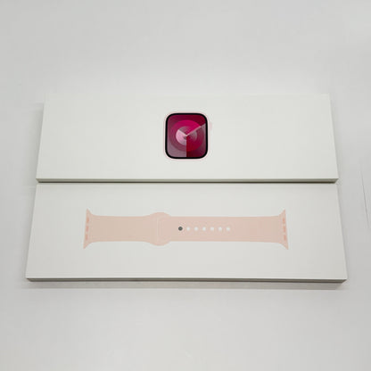 美品 Apple Watch Series 9 MR933J/A GPS 41mm ピンクアルミニウム バッテリー最大容量100% 【C7594-60】