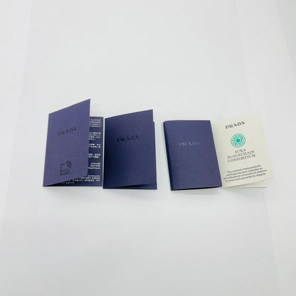 美品 PRADA プラダ ローファー モノリス ブラッシュドレザー サイズ：7.5（26.5cm相当）【C4597-100】