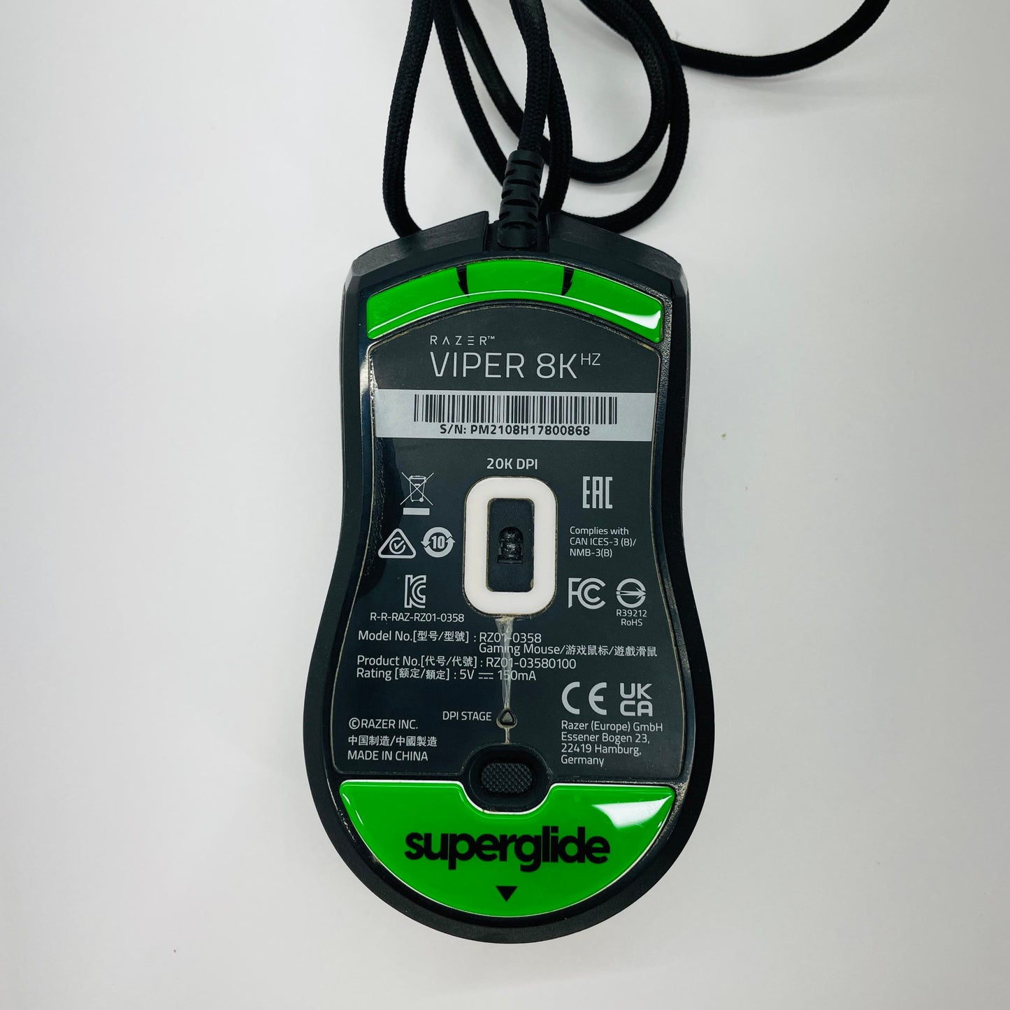 DrunkDeer G65 ラピッドトリガーキーボード ＋Razer VIPER V2 PRO 8K【C4461-80】