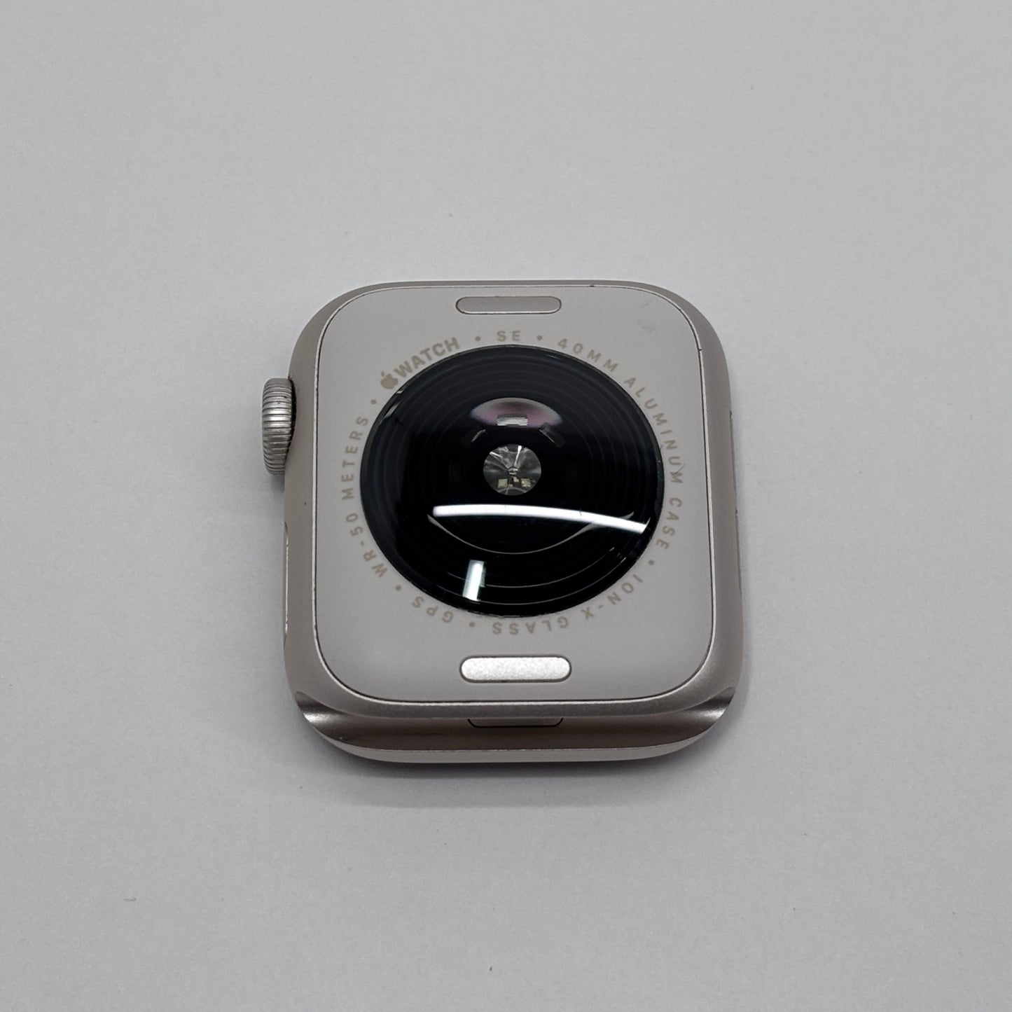 美品 Apple Watch SE 第2世代 40mm GPS スターライトアルミニウム  MXEF3J/A バッテリー最大容量90% 【C8239-C】
