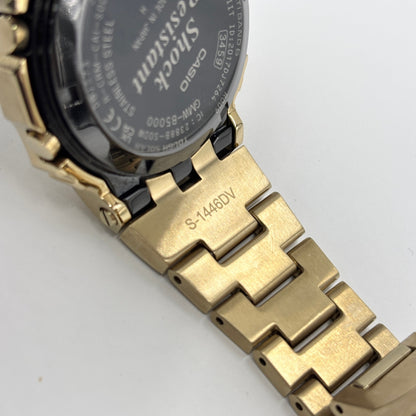 美品 CASIO G-SHOCK GMW-B5000GD-9JF フルメタル ゴールド【C5738-60】