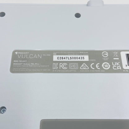 ROCCAT VULCAN TKL PRO ROC-12-647 ゲーミングキーボード 赤軸	【C5987-80】