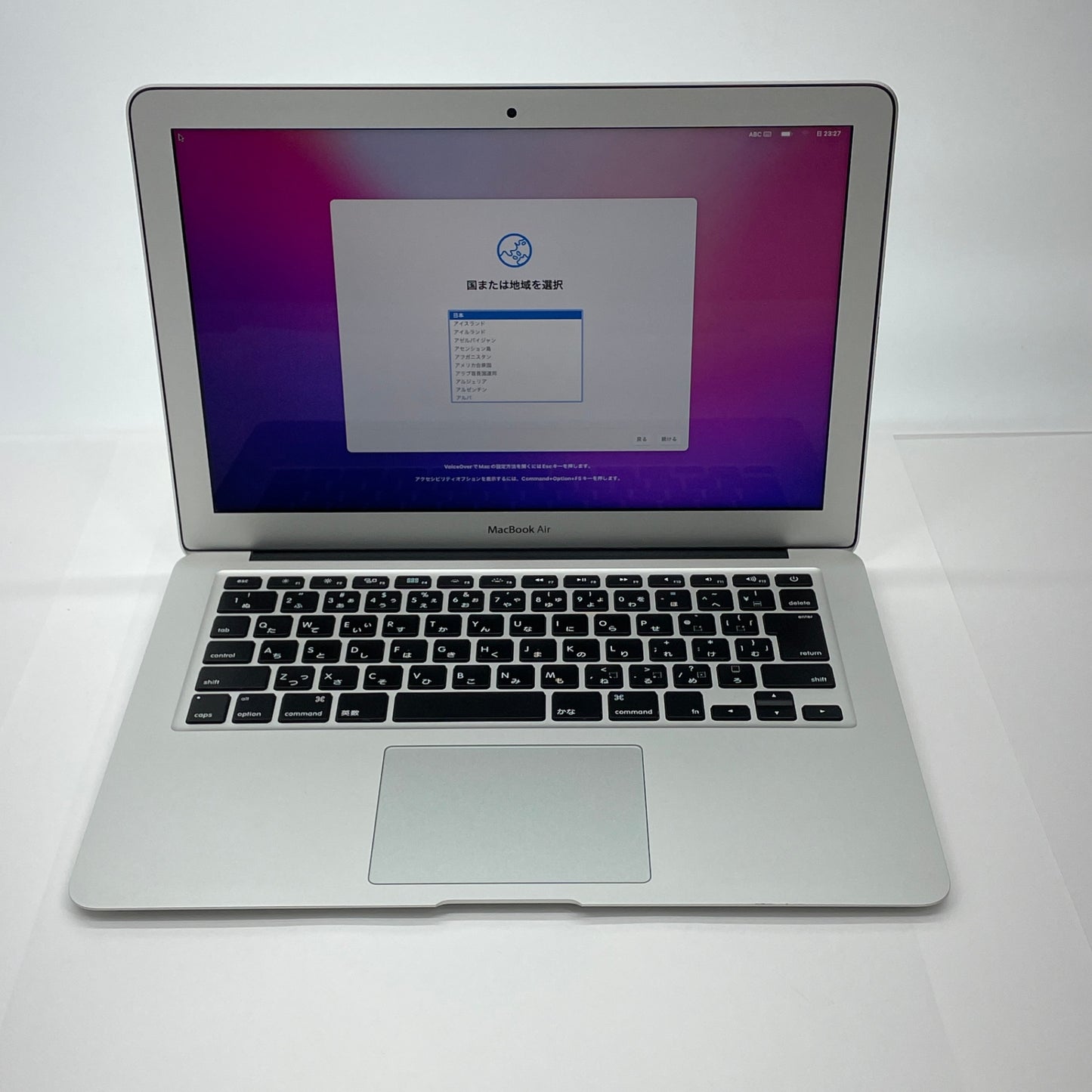 Apple MacBook Air 13インチ Early 2015 Core i5 1.6GHz 8GB 128GB MMGF2J/A 充放電回数138回　【C5137-80】