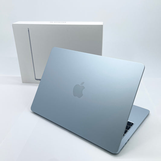美品 Apple MacBook Air 13インチ M4 2025 16GB 256GB スカイブルー MC6T4J/A バッテリー最大容量100%【C8391-80】
