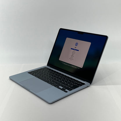 美品 新品同様 MacBook Air 13.6インチ M4チップ 16GB 512GB Liquid Retinaディスプレイ MC6U4J/A [スカイブルー] 充放電回数4回 バッテリー最大容量100%【C5446-80】限定保証有効期限：2026年4月9日
