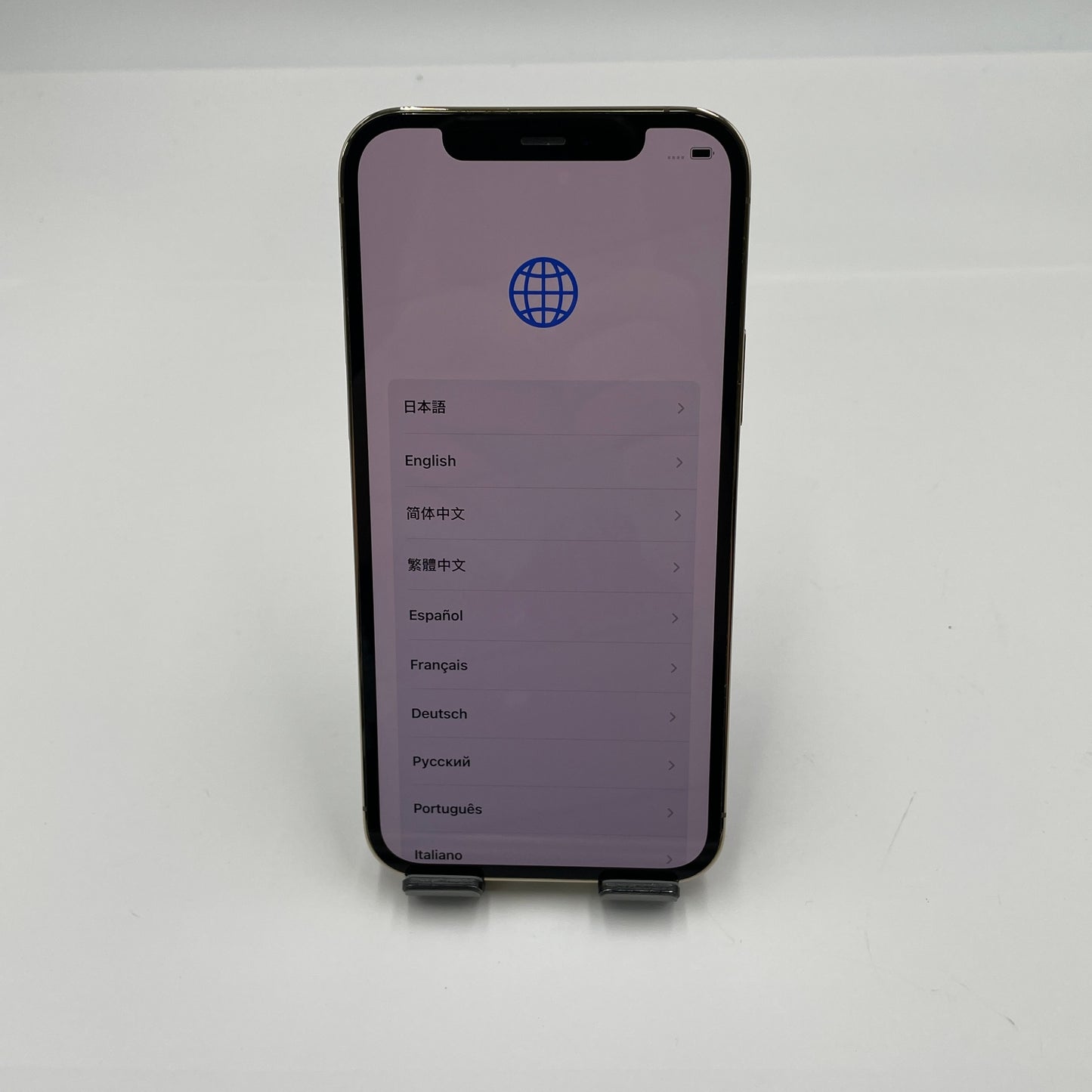 Apple iPhone12 Pro 128GB Gold A2406 MGM73J/A バッテリー最大容量73% SIMフリー 	【C4256-C】