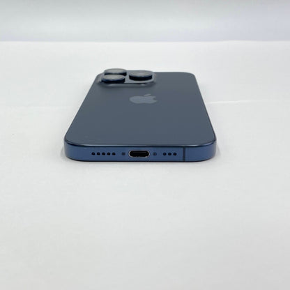 Apple iPhone15 Pro 256GB ブルーチタニウム A3101 MTUG3J/A バッテリー最大容量90%【C5521-C】