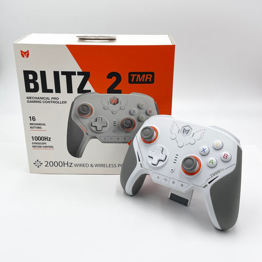 BIGBIGWON BLITZ2 TMR ワイヤレス＆有線ゲーミングコントローラー  Switch/Windows10 11/iOS/Android対応 ジャイロ搭載【C8063-60】
