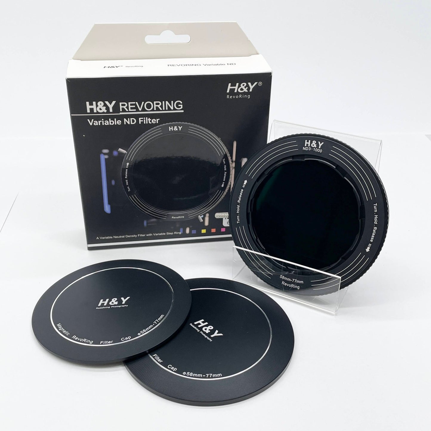 H&Y REVORING Variable ND3-ND1000 キャップ付【C7628-C】