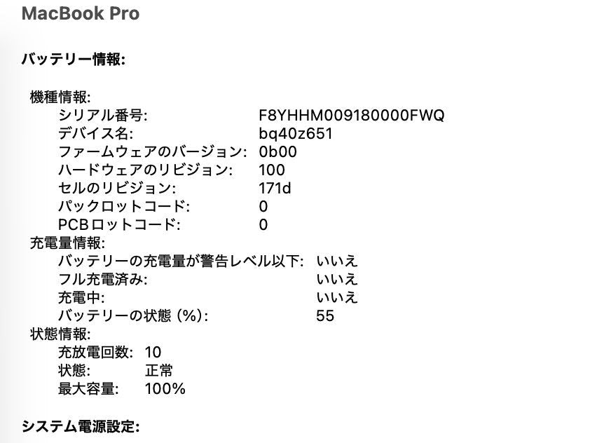 新品同様 美品 Apple MacBook Pro 16.2 インチ 2024年モデル MX2X3J/A スペースブラック M4 Proチップ 14コア 24GB SSD 512GB バッテリー最大容量100%【C5580-100】