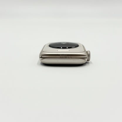 Apple Watch  SE 第2世代 GPS 40mm スターライト MXEE3J/A スポーツバンド バッテリー最大容量98% 【C8798-C】
