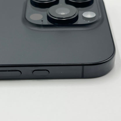 美品 Apple iPhone16 Pro 128GB ブラックチタニウム MYMV3J/A バッテリー最大容量98%【C5277-C】