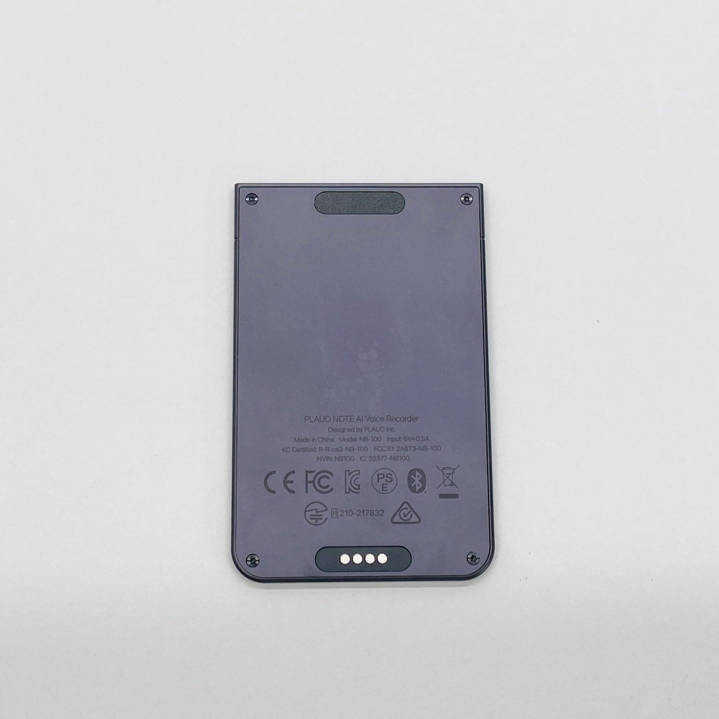 Plaud Note NB-100 ブラック カード型 AIボイスレコーダー  【C7759-N】