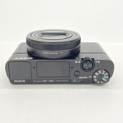 新品同様 美品 SONY (ソニー) Cyber-shot RX100VII DSC-RX100M7 コンパクトデジタルカメラ ブラック【C6411-60】付属品完備