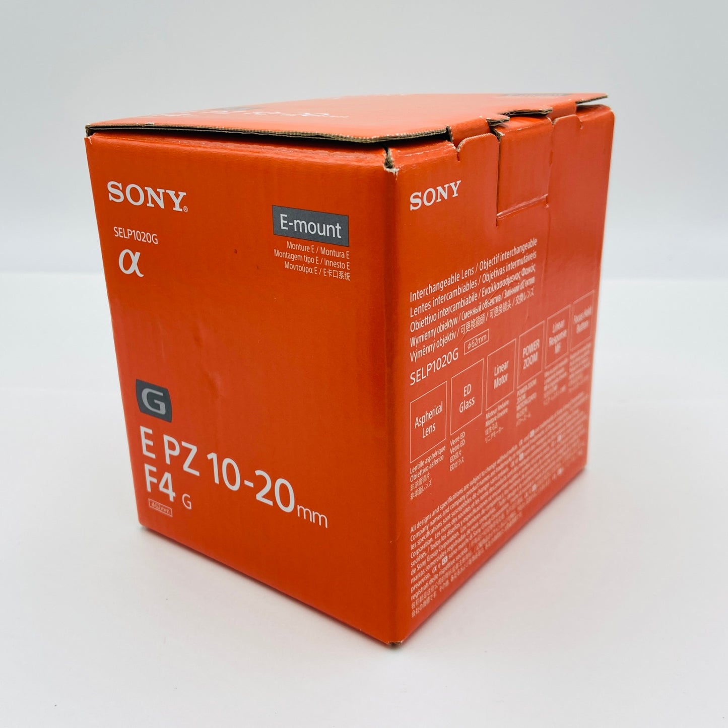 SONY E PZ 10-20mm F4 G SELP1020G【C4195-60】