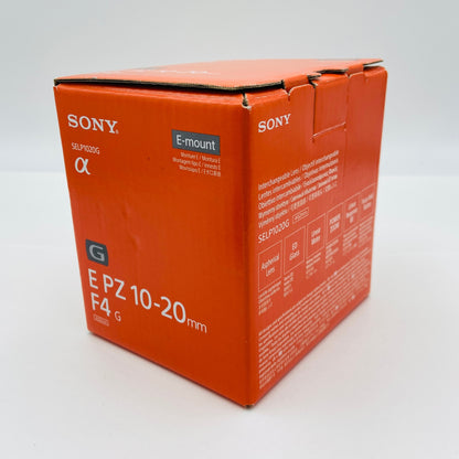 SONY E PZ 10-20mm F4 G SELP1020G【C4195-60】