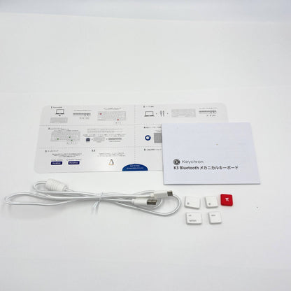 美品 Keychron K3 Non-Backlight US配列 青軸 K3K2Z	【C5988-80】