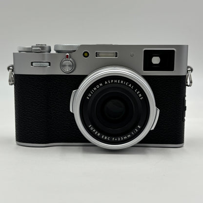 美品 新品同様 FUJIFILM デジタルカメラ X100V シルバー X100V-S【C5212-80】
