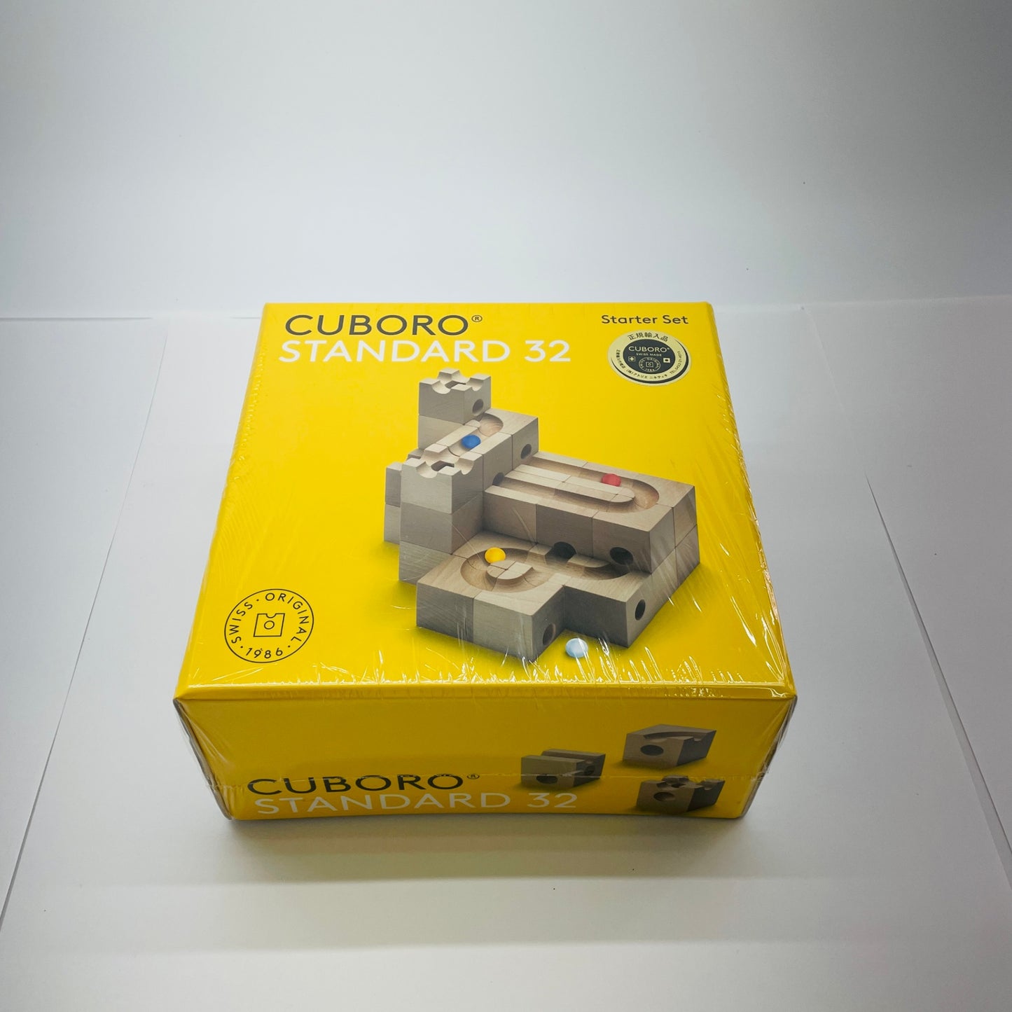 新品未開封 CUBORO STANDARD32 「スタンダード 32ピース」　CUBORO/キュボロ社 知育玩具 正規輸入品　【C4069-100】