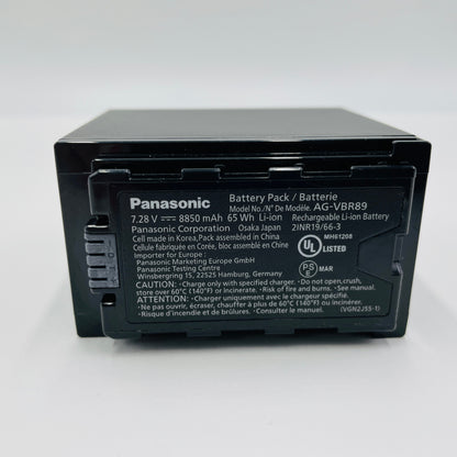 Panasonic AG-VBR89 純正バッテリーパック【C4575-C】