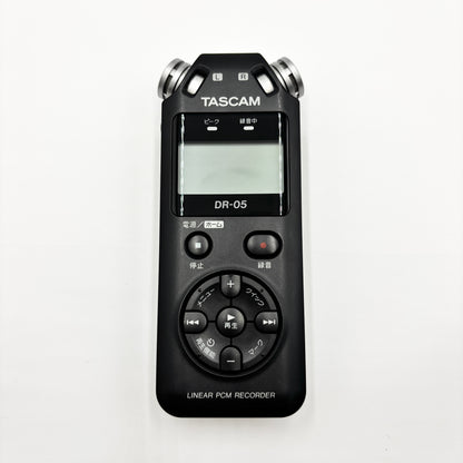 TASCAM DR-05 リニアPCMレコーダー【C8776-C】