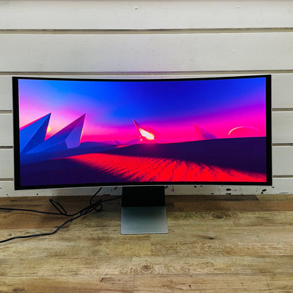 美品 samsung odyssey OLED G8 34インチ　 Samsung S34BG850SN 【C1200-160】