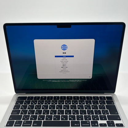 美品 MacBook Air 13インチ (Early 2025) Apple M4 10コア/16GB/SSD 512GB シルバー MW0X3J/A バッテリー最大容量100%【C6279-80】