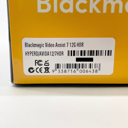 Blackmagic Design Blackmagic Video Assist 7 12G HDR 【C8122-80】