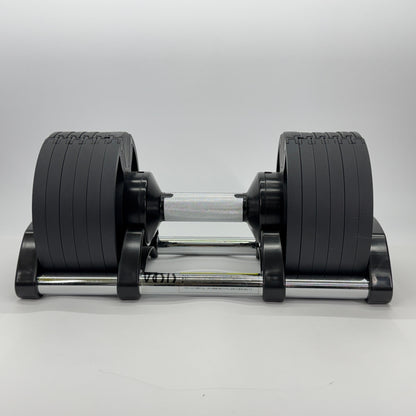 FLEXBELL フレックスベル 可変式ダンベル 約20kg 単品 NUO-FLEX 20 アジャスタブルダンベル 筋トレ トレーニング 1個【C5723】