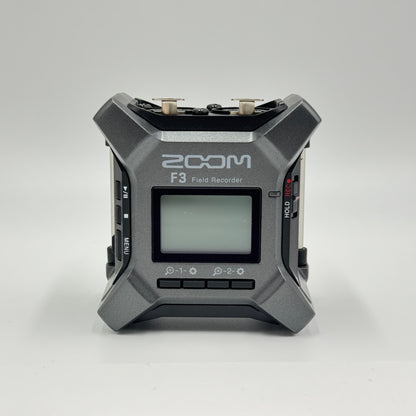 ZOOM F3 Field Recorder 2チャンネルフィールドレコーダー【C8198-60】