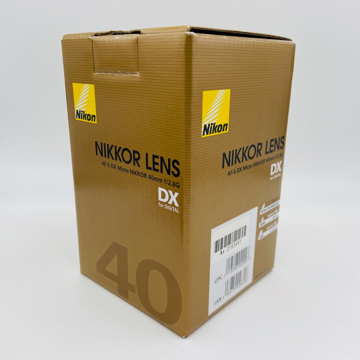 Nikon AF-S DX Micro NIKKOR 40mm 【C4026-60】