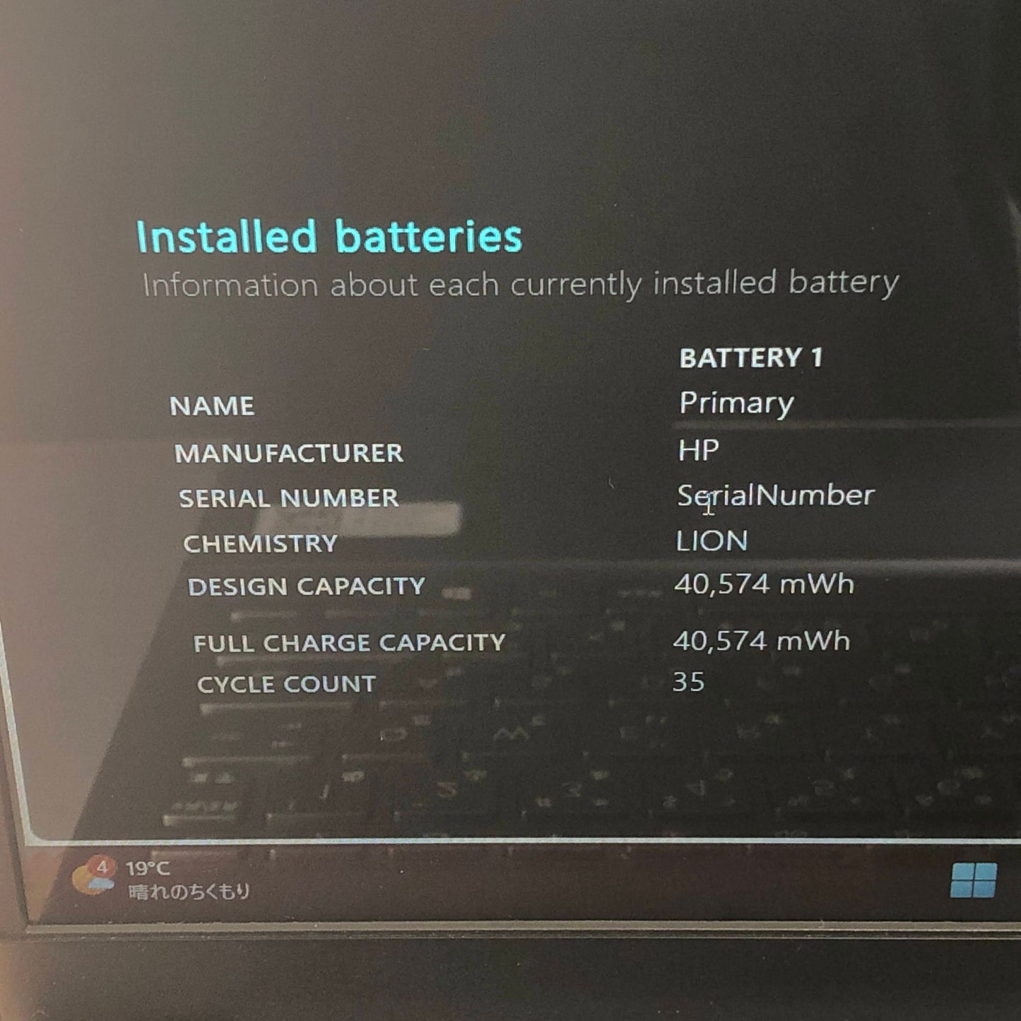 HP Pavilion Laptop 15-eg0006TU  i7 1165G7 16GB SSD 1TB Windows11 Home バッテリー最大容量100% 【C5215-80】