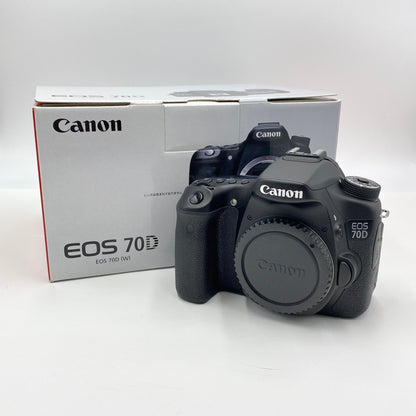 美品 キャノン Canon EOS 70D ボディ シャッター回数1,742 【C5063-80】