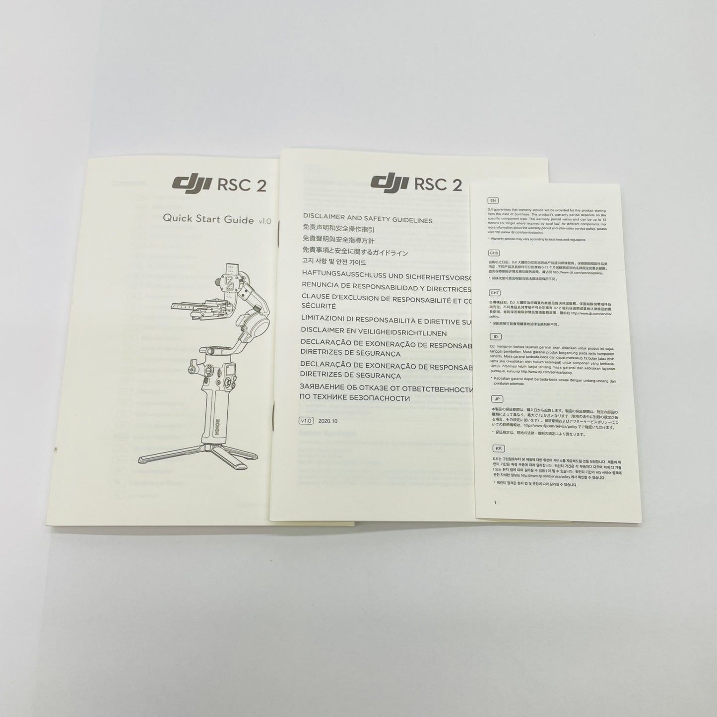 DJI RSC 2 ジンバル スタビライザー【C4521-100】