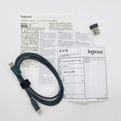 美品 Logicool ロジクール YR0073 MX Keys キーボード　forMAC 【C7389-80】