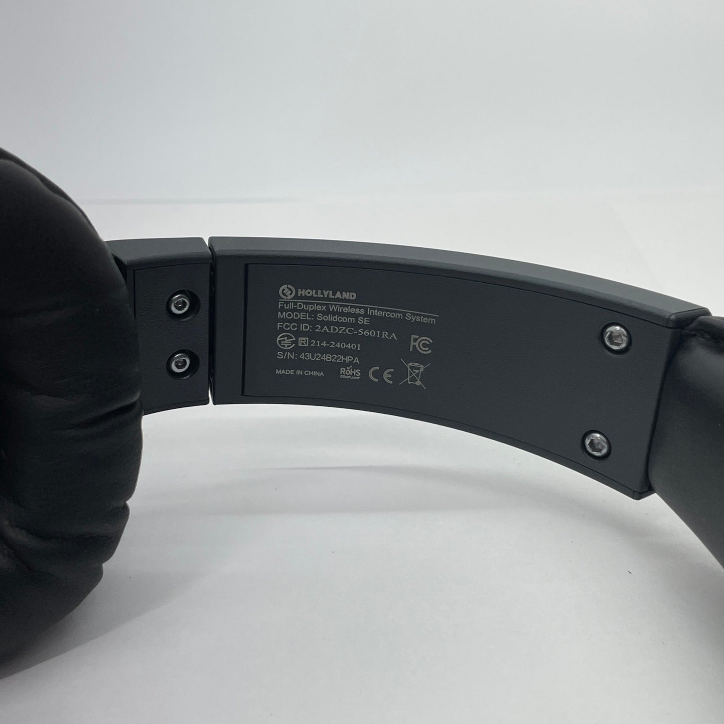 Hollyland Solidcom SE 4S ワイヤレスインカムヘッドセット【C4363-80】