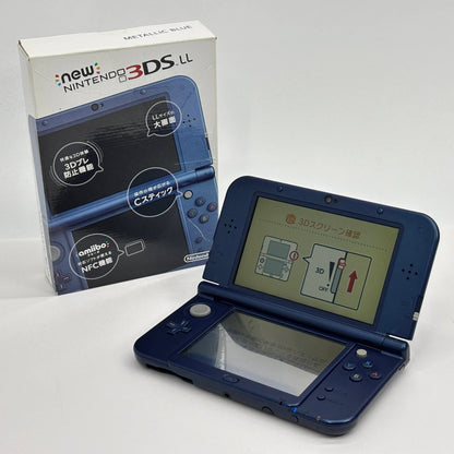 Newニンテンドー3DS LL本体（RED-001/メタリックブルー） ニンテンドー3DS【C8924-C】