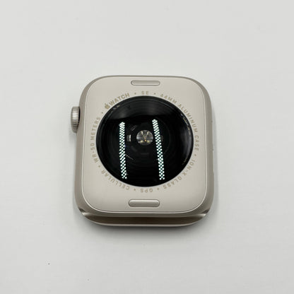 美品 Apple Watch SE 3 44mm GPS+Cellular スターライト MEPF4J/A バッテリー最大容量100%【C8779-C】