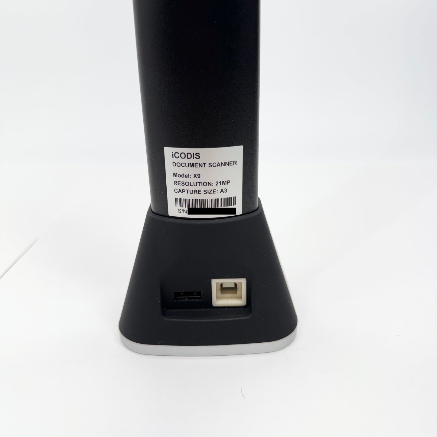 美品 ICODIS X9 ブックスキャナー ドキュメントスキャナー OCR USB 書画カメラ 2100万画素 A3対応【C8854-100】